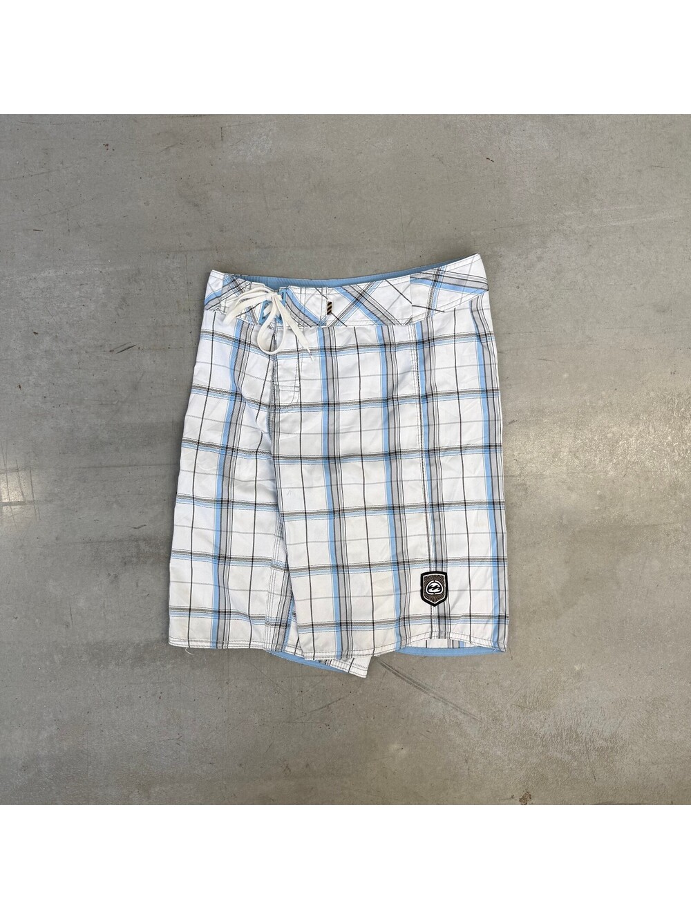 Vintage 2000s Billabong Plaid Tri Colour Boardshorts Size 30